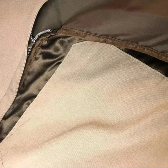 Vintage London Fog Tan Trench Cost with Removable Quilted Liner Size 44 - Picture 16 of 16